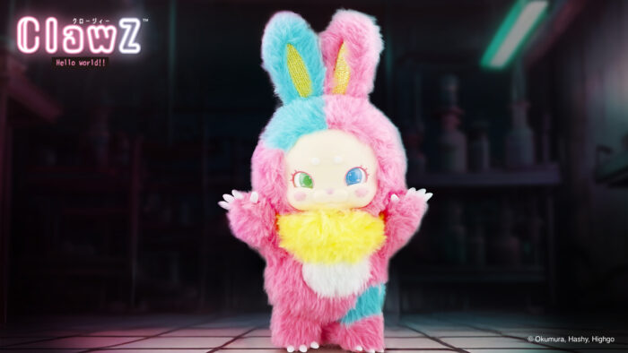ClawZのNo.001のぬいぐるみ公開。クロージィー。クロージー。