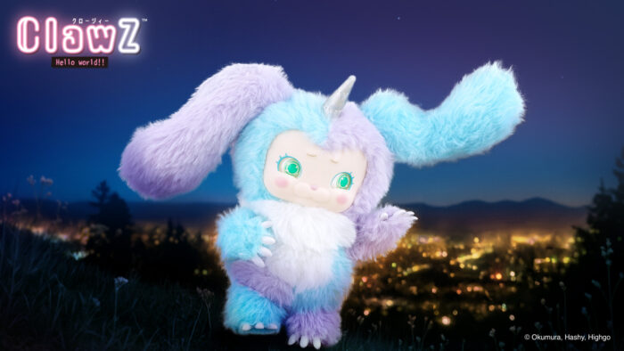 ClawZのNo.004のぬいぐるみ公開。クロージィー。クロージー。