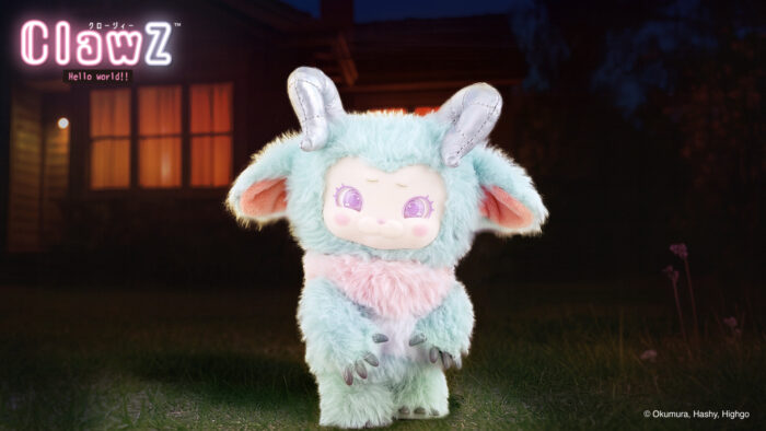 ClawZのNo.005のぬいぐるみ公開。クロージィー。クロージー。