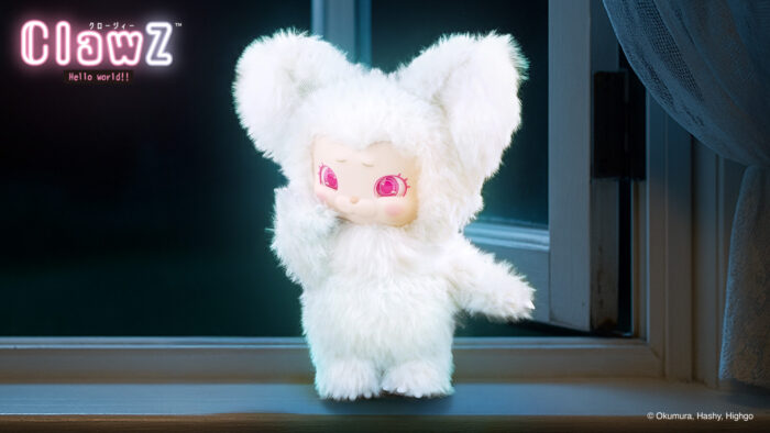 ClawZのNo.006のぬいぐるみ公開。クロージィー。クロージー。