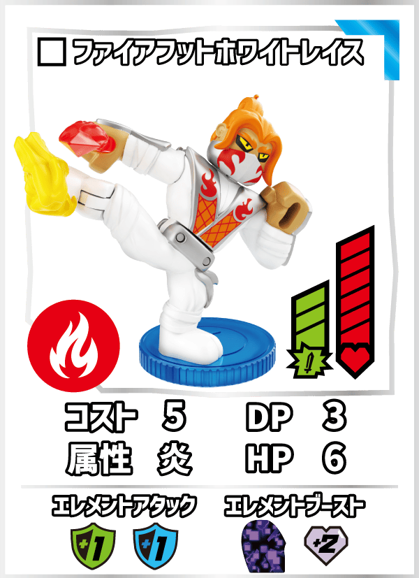 ファイアフットホワイトレイス