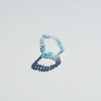 リング 花編み リング